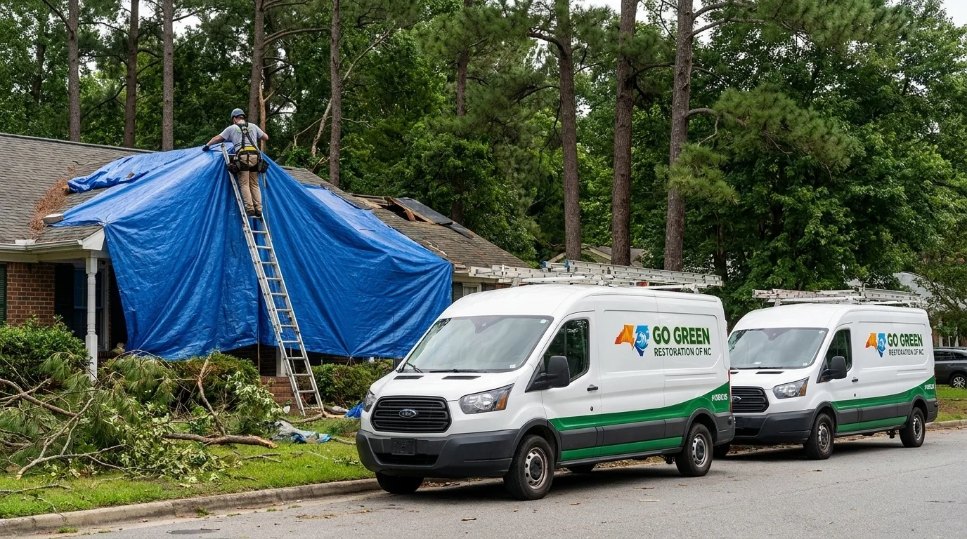 24/7 Emergency Storm Damage Restoration in Middlesex